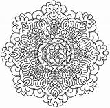 Coloring Pages Mandela Intricate Mandala Zentangle Printable Nelson Flower Print Lots Color Mandalas Abstract Geometric Doodle Kids Detail Christmas Hand sketch template