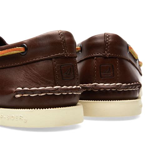 sperry topsider authentic original  eye classic brown