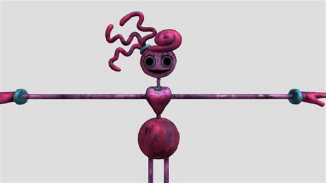 poppy playtime angery mommy long legs download free 3d model by