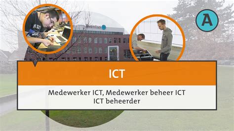 ict medewerker beheer beheerder mbo aventus youtube