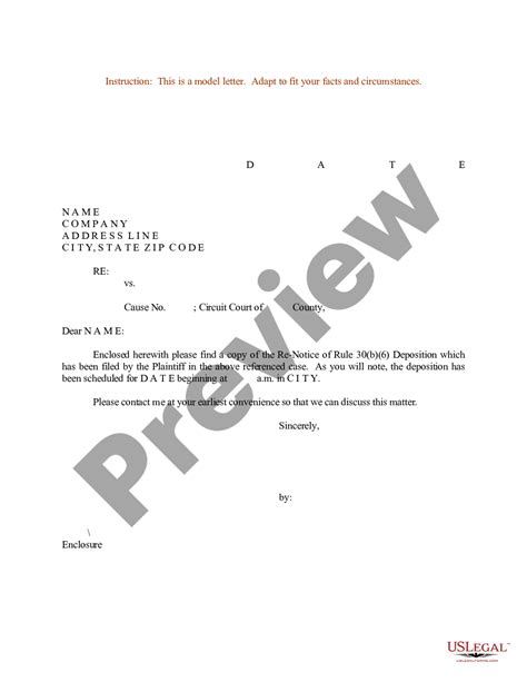 sample deposition notice  production  documents  legal forms