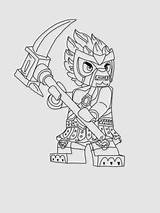 Coloring Pages Chima Legends Top sketch template