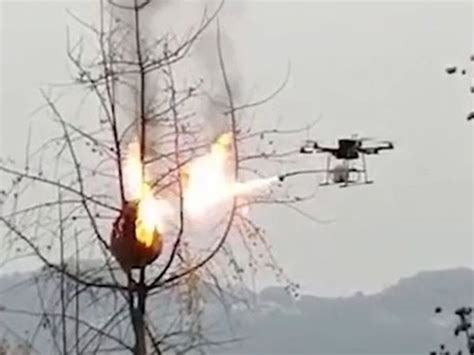 flame throwing drone attachment  dji  ubicaciondepersonascdmx