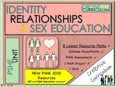 cre8tive resources relationships and sex education unit rse c8 ccb 13