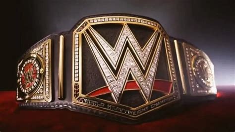 rumored  wwe championship belt wrestletalk