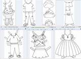 Coloring Pages Syndrome Paper Down Kids Dolls Uploaded User Etsy sketch template