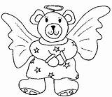 Noel Peluches Oursons Coloriages Ours sketch template