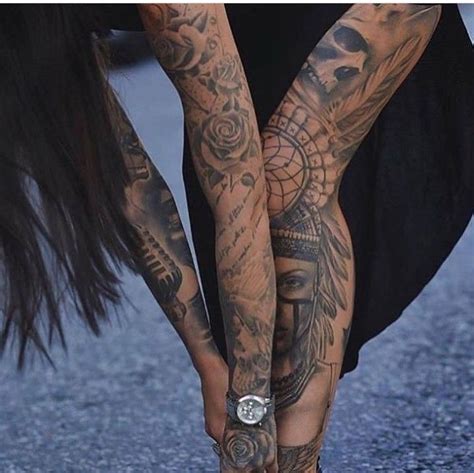 pin  tattoo ideas  tattoo sleeve ideas girl tattoos tattoos leg