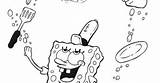 Spongebob Coloring Patty Krabby sketch template