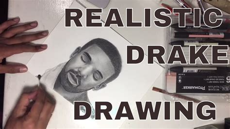realistic drake drawing youtube