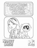 Clues Codes sketch template