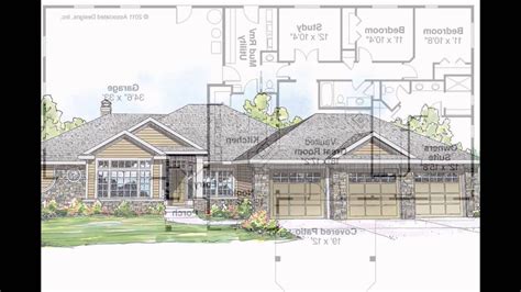 ranch style house plans youtube