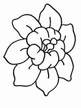 Cartoon Flower Coloring Popular sketch template