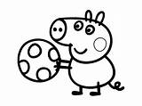 Pig Coloring Pages George Peppa Kids Print Pigs Para Clipart Colouring Colorear Printable Coloriage Kleurplaat Colorir Cliparts Da Colorare Template sketch template