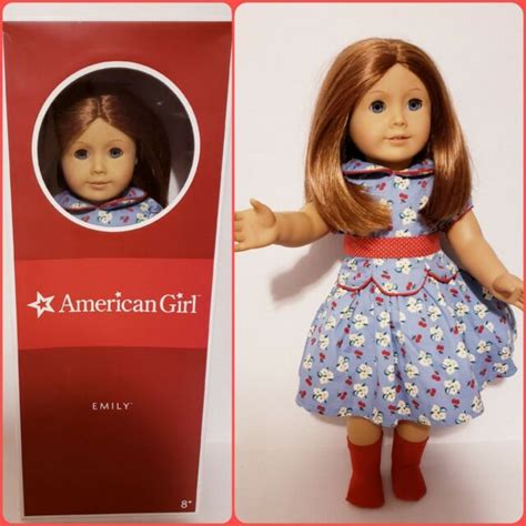 american girl doll emily bennett red hair blue eyes 18 original box