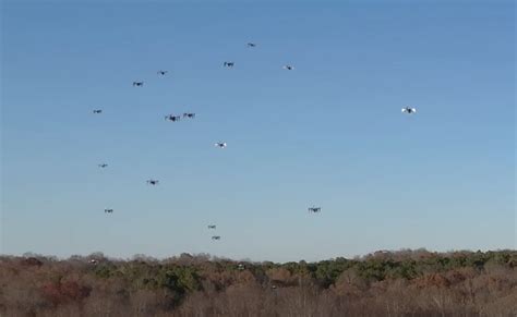 darpa drone swarms  airborne drone recovery nextbigfuturecom