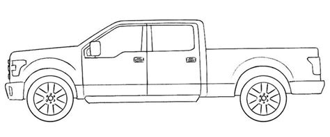 ford truck coloring page coloringpagezcom truck coloring pages