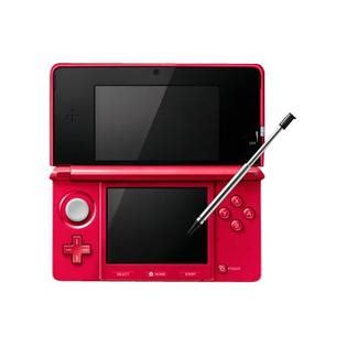 nintendo ds xl system  red