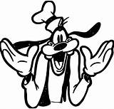 Goofy Coloring Pages Wecoloringpage Cartoon sketch template