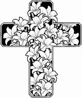 Coloring Pages Flower Easter Printable Christian Choose Board Religious Kids sketch template