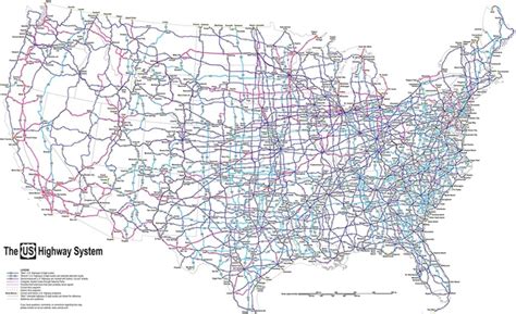 map    highway system
