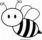 Bee Clipart Drawing Coloring Honey Bees Pages Kids Choose Board Easy Drawings sketch template