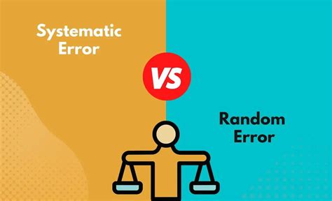 systematic  random error whats  difference  table