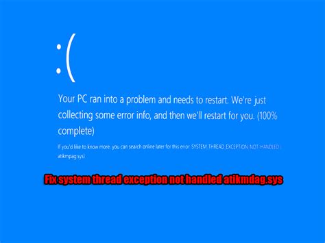 fix system thread exception not handled atikmdag sys