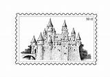 Colorare Francobollo Postzegel Briefmarke Malvorlage Timbre Sello Ausmalbilder Scarica Schulbilder Educolor Grote Große Téléchargez sketch template