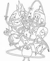 Adventure Coloring Time Pages Printable Cartoon Color Colouring Adventurer Funny Characters Marceline Book Printables Books Crafts Paper Tattoo Print Drawings sketch template