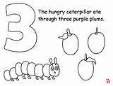 Coloring Caterpillar Hungry Very Pages Kids Printables Color Everfreecoloring Activities Book Carle Eric Preschool First Food Children Choose Board sketch template