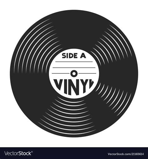 retro vinyl record concept royalty  vector image