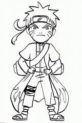 Coloring Naruto Pages Chibi Uzumaki Library Popular Clipart Coloringhome sketch template