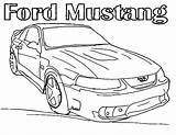 Mustang Coloring Pages Car Ford Drift Shelby Cobra Color Printable Drawing Boss Gt 2006 1969 Getcolorings Getdrawings Place Templates Sketch sketch template