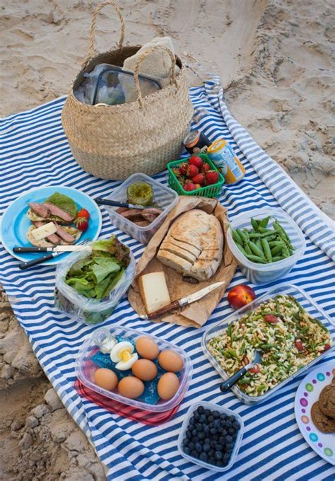cooler hacks   picnic   beach simple bites