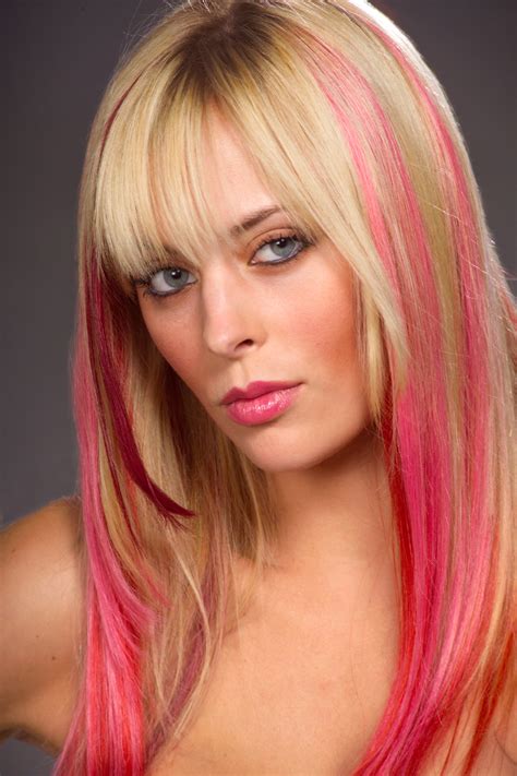 fashion collection colored hairstyles