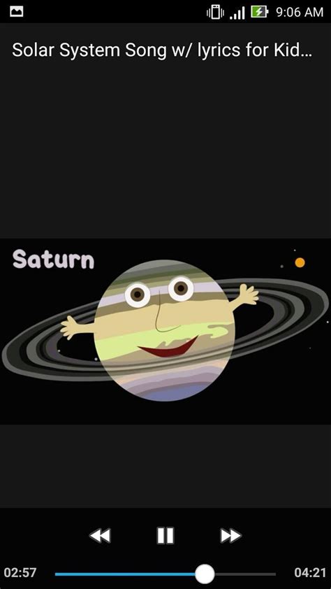 solar system song  lyrics kids learning offline apk  android