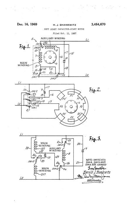 patent  soft start capacitor start motor google patents