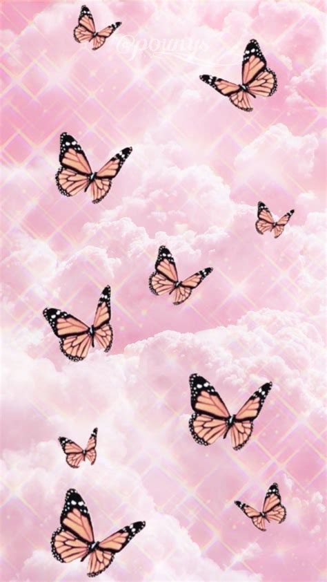 cute pink butterfly wallpapers top  cute pink butterfly backgrounds wallpaperaccess