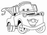 Mater Towmater Tow sketch template