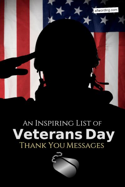 inspiring list  veterans day   messages allwordingcom
