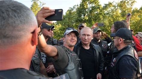 Russia Putin Attends Biker Show In Crimea As Thousands Protest In