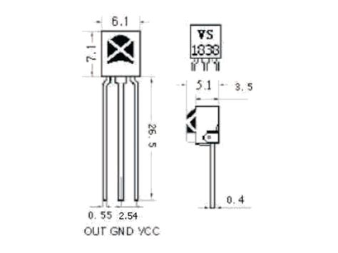 wiring  infrared receiver  universal remote control corecom