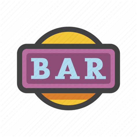 bar bar symbol logo   bar slot symbol icon