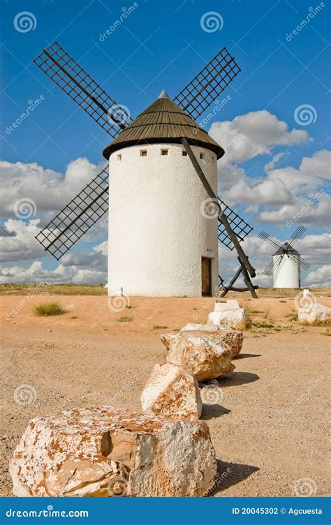 medieval windmill stock photo image  generator criptana