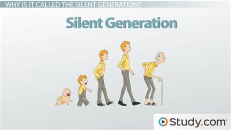 silent generation period characteristics video lesson