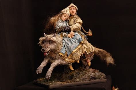 Viktor Vasnetsov Ivan Tsarevich Riding The Grey Wolf Byron S Muse