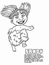 Sandy Crood Coloring Printable Description Coloringonly sketch template