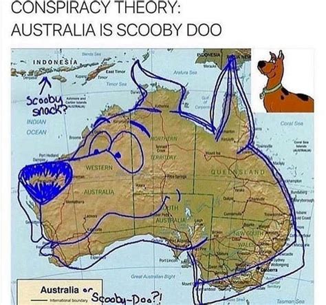 Conspiracy Theory Australia Is Scooby Doo Scooby Doo