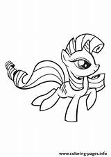Poney Rarity Coloriages Bubakids sketch template